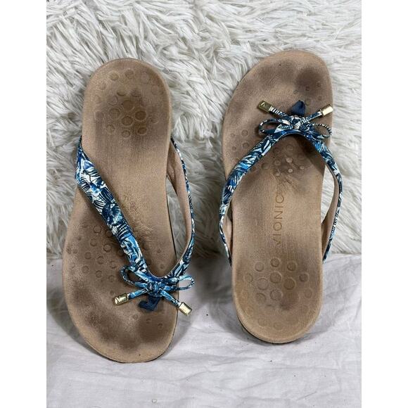 Vionic Comfort Sandals Women’s Size 8 Arch Support Ortho Flip Flops Slides - Picture 1 of 7